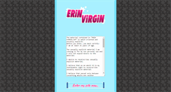 Desktop Screenshot of erinvirgin.com